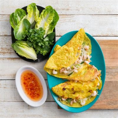  Bánh Xèo Jingzhou: Sự kết hợp hoàn hảo giữa độ giòn rụm của vỏ bánh và vị umami đậm đà từ nhân!