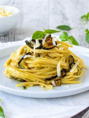  Spaghetti alla Nerano! A Symphony of Creamy Ricotta and Sweet Fried Zucchini